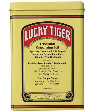 Buy Lucky Tiger Grooming Set - Premium Men's Grooming Essentials | Fast International Shipping - Buy Online on SooperMarket.com