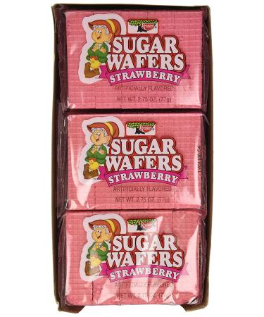 Keebler Sugar Wafers Strawberry 2.75oz (Pack of 12) - 33oz Total - 12ct - Buy Online on SooperMarket.com