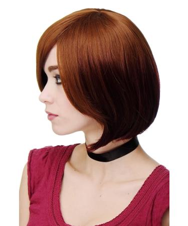 Lady's Short Bob Wig - Copper Brown Ombre - Sexy H9706-30F118 | WIG ME UP - International Shipping - Buy Online on SooperMarket.com
