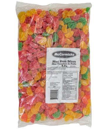 McCormicks - Mini Fruit Slices - Gummies - Bulk Candy 2.5 Kilogram