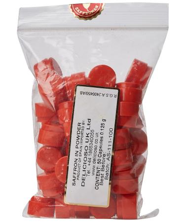 Saffron Powder 50 x 0.125g capsules