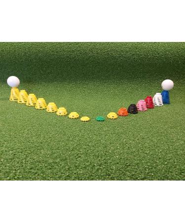 BirTee PRO Speed Golf Tees - Enhanced Durability - 8 Pack | Indoor Simulator Tees - White Plastic - Buy Online on SooperMarket.com