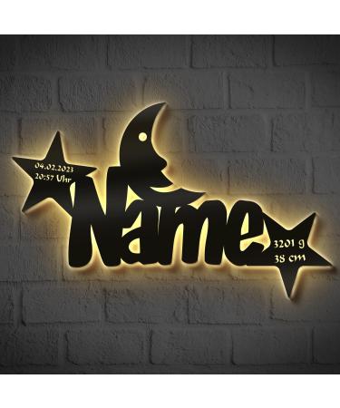 Night light gifts for birth baptism with name baby gift baby gifts birth gifts girl boy boys