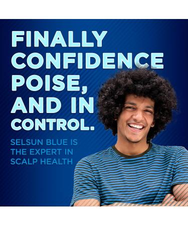 Selsun Blue Normal-Oily Hair Anti-Dandruff Shampoo 300mL Helps Control Dandruff Itching and Flaking 1% Selenium Sulfide Formula - Buy Online on SooperMarket.com