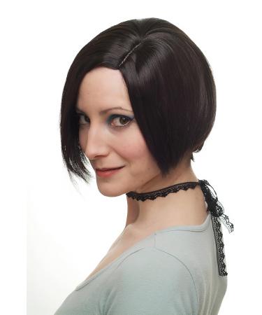 Buy Sexy Dark Brown Asymmetrical Bob Wig for Women | Short Hair Wig - 1248-4 | International Shipping - Buy Online on SooperMarket.com