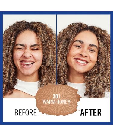 Rimmel Match Perfection Foundation 301 Warm Honey - Flawless Coverage for All Skin Tones - Buy Online on SooperMarket.com
