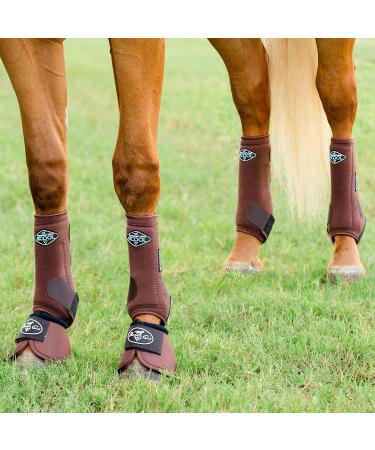 Professional's Choice 2XCOOL Sport Medical Boots - 4-Pack S Chocolate | Optimize Recovery & Comfort | International Shipping Available - Buy Online on SooperMarket.com