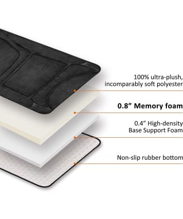 Snailax Memory Foam Massage Seat Cushion with Heat - 6 Vibration Nodes, 2 Heat Levels - Office & Home Chair Pad in Black - Buy Online on SooperMarket.com