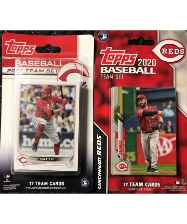 Cincinnati Reds Topps Factory Sealed Team Set GIFT LOT Including the 2022 and 2020 Limited Edition 17 Card Sets