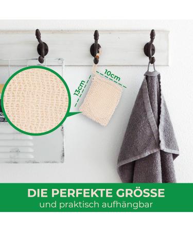 True Nature Sisal Soap Bags Set (4 Pack) - Laboratory Tested Comparison Winner for Solid Shampoo & Natural Soaps - Extra Large with Colored Labels - Buy Online on SooperMarket.com