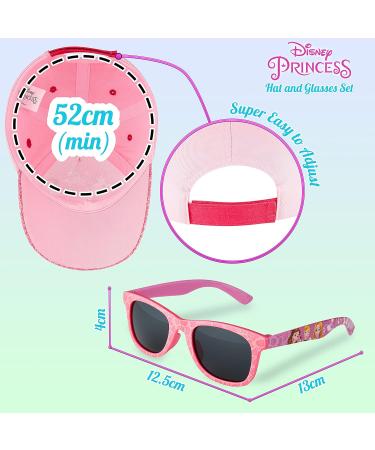 Shop Disney Baseball Cap Sunglasses & Sun Hat Set for Girls - Princess Style Perfect for Ages 3+ - Buy Online on SooperMarket.com