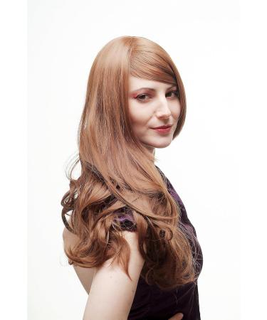 WIG ME UP Women's Long Sexy Wavy Wig - Light Brown 60 cm (Model 3445-KII30) - Perfect for Every Occasion - Buy Online on SooperMarket.com