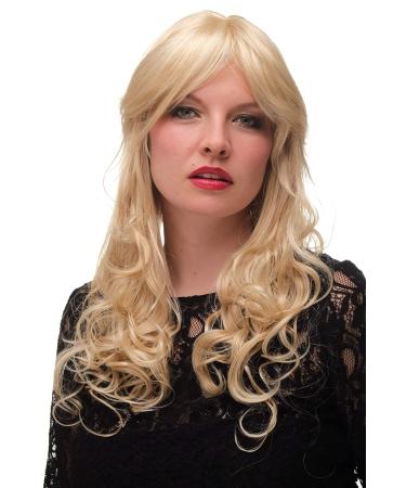 Wig blonde parting curly 9319-611 approx. 60cm
