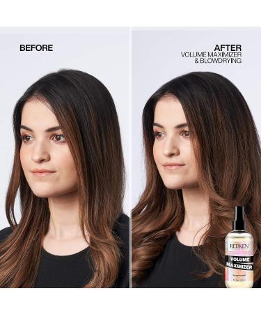 Redken Volume Maximizer Thickening Spray | Volumizing for Thin Hair | 8.5 fl. oz - Buy Online on SooperMarket.com