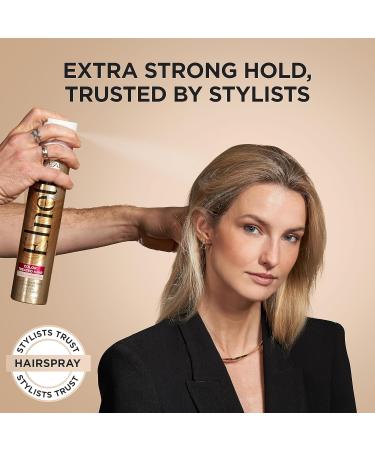 L'Oreal Paris Hair Care Elnett Satin Extra Strong Hold Hairspray For Color Treated Hair Long Lasting Plus Humidity Resistant Hair Spray 11 oz (Pack of 2) Fresh 11 Ounce (Pack of 2) - Buy Online on SooperMarket.com