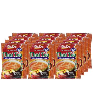 Unknown DEDE Instant Thai Tea Drink with Sugar - 14.76 Ounce - Buy Online on SooperMarket.com