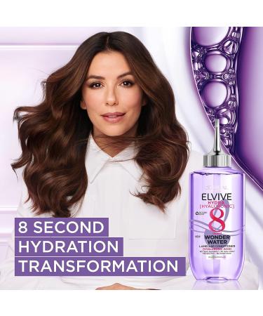 L'Oreal Paris Wonder Water 8-Second Hair Treatment 200ml - Colour Protect & Repair with Lamellar Technology - Hydra Hyaluronic Formula - Buy Online on SooperMarket.com