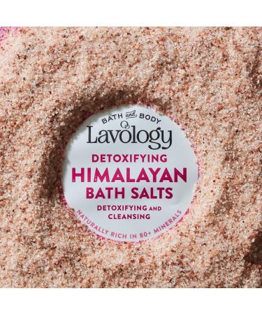 Himalayan Bath Salts by Lavology - 5kg Pack - All Natural Ingredients - Detoxify, Cleanse, Purify - Buy Online on SooperMarket.com