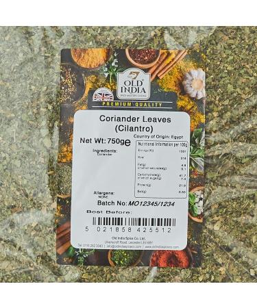 Old India Cilantro Coriander Leaves 750g - Premium Quality Spices - Buy Online on SooperMarket.com