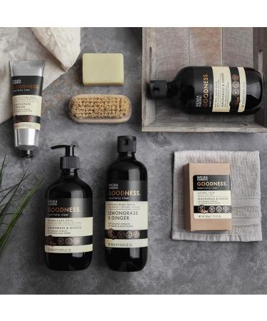 Baylis & Harding Goodness Lemongrass & Ginger Toiletries Bundle - 6 x 500ml Hand Wash & Body Wash Bottles - Vegan Friendly - Buy Online on SooperMarket.com