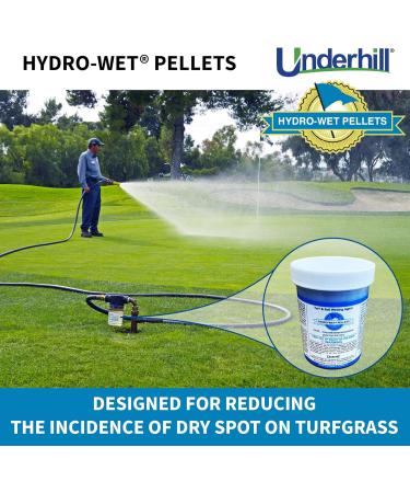 Underhill UHPEL-6 Hydro-Wet Pellets - Soil Surfactant for Lawn, Garden, Golf Greens - 3 Tablets/Pack - Buy Online on SooperMarket.com