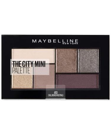 Maybelline New York The City Mini Palette 410 Chill Brunch Neutrals 1 pack (1 x 6 g) 410 Chill Brunch Neutrals 18 g (1 pack)