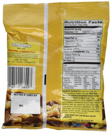 Gardetto Original Recipe Snack Mix 1.75oz (9 Pack) - Compact Sized Storage Friendly - Buy Online on SooperMarket.com