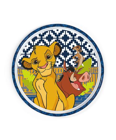 Zak Designs Lion King Plate Set of 2-Melamine