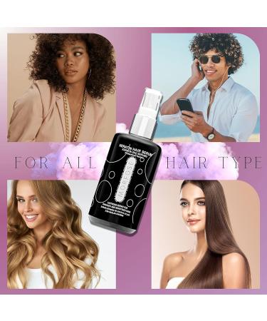 Morfose Ossion Keratin Hair Serum - Silky-Smooth Curls Reduces Frizz Promotes Shiny & Healthy Hair - 75 ml - Buy Online on SooperMarket.com