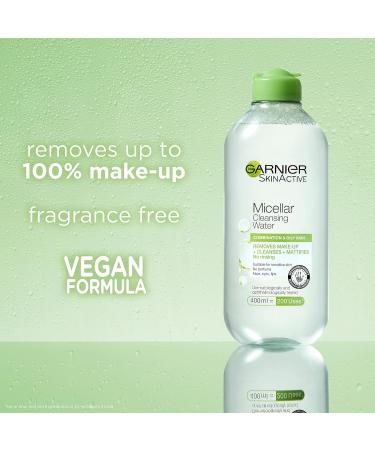 Garnier Skin Naturals Micellar Cleansing Water 400ml for Combination & Sensitive Skin - Buy Online on SooperMarket.com
