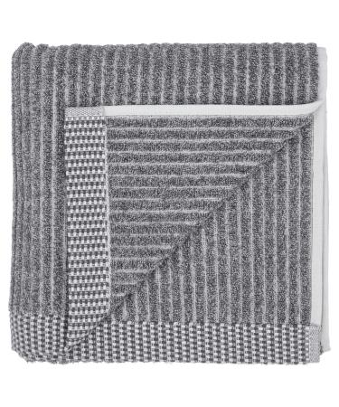 S dahl Organic Melange washcloths made from 100% organic cotton 30 x 30 cm set of 4 Ash 30 x 30 cm Ash
