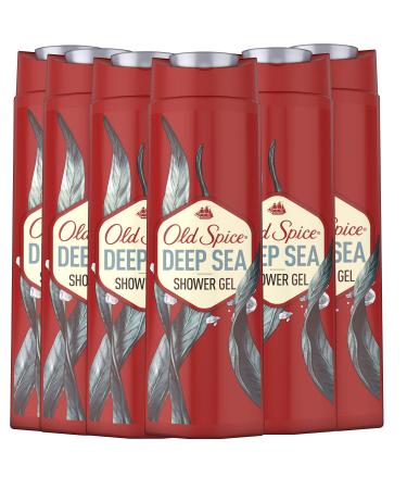 Old Spice Deep Sea Shower Gel For Men 6x 400 Ml