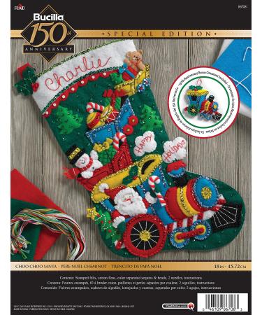 Bucilla Choo Santa Stocking Kit