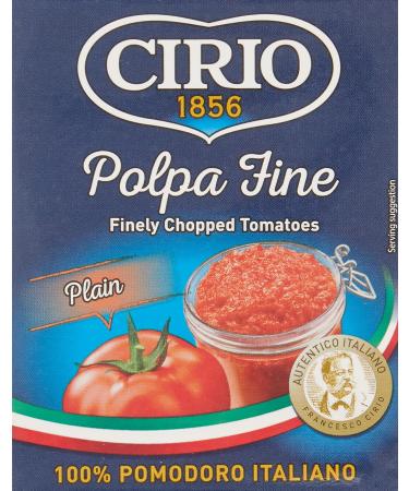 Cirio Chopped Tomatoes - 1 x 390g