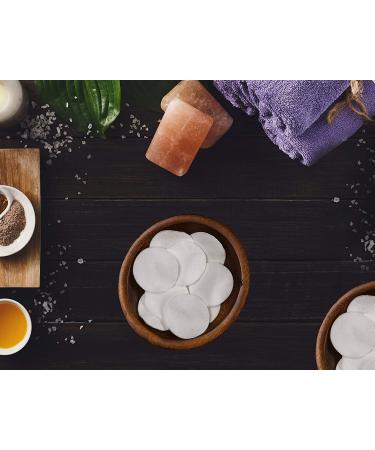 AnnaLisa 100% Pure Combed Cotton Rounds - 3 Packs of 80 | Hypoallergenic & Absorbent | 240-Piece Italian Facial Cleansing Pads - Buy Online on SooperMarket.com