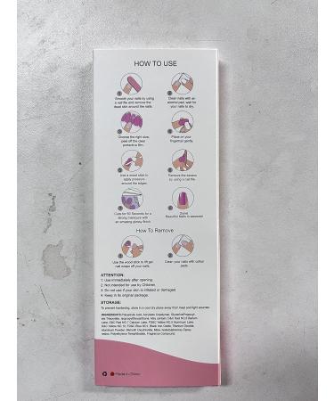 Kalolary 20PCS Red Nail Adhesive Wraps for Gel Polish - Self-Adhesive Stickers with UV/LED Lamp Required - Buy Online on SooperMarket.com