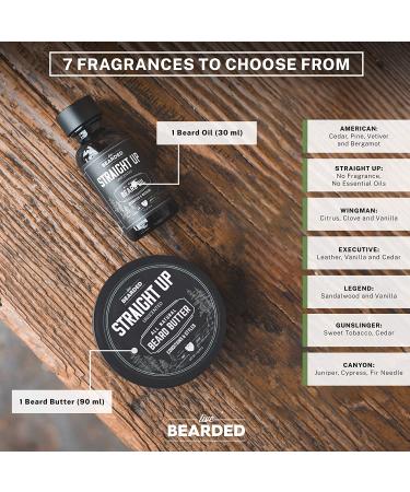 Live Bearded Canyon Beard Oil & Butter Grooming Kit - Natural Ingredients for Beard Growth - Made in USA - Buy Online on SooperMarket.com