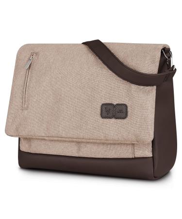 ABC Design diaper bag Urban - crossbody bag with baby accessories - Messenger BAG - Large main compartment - wide shoulder strap - polyester grain