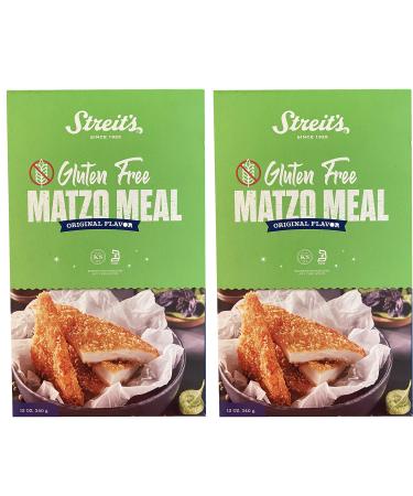 Streits Original Gluten Free Matzo Meal, Kosher for Passover 12 Oz (2-Pack) 12 Ounce (Pack of 2)