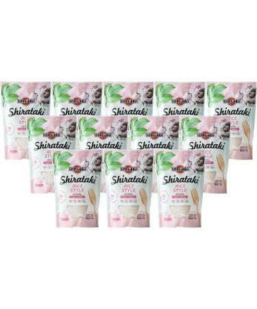 MIYATA - Shirataki Konjac Rice Form - Pack of 12 - 12 x 270g/ATG 200g 200 g (Pack of 12)