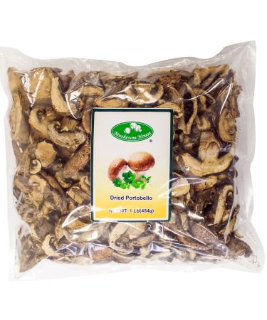 Mushroom House Dried Portobello Mushroom Slices, 1 Lb