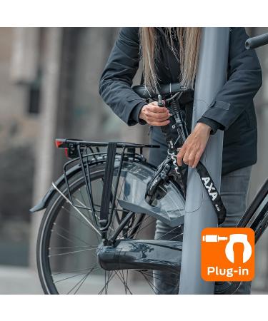 AXA 424003 RLC Black Chain with Bag Connection - 140 cm | Secure Your Belongings Internationally - Buy Online on SooperMarket.com