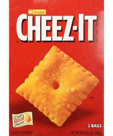 Sunshine Cheez-It Crackers - Large 3 lb. Box | Delicious Snack - Buy Online on SooperMarket.com