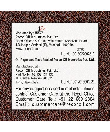Tez Mustard Oil - 16 fl oz | Pure & Natural Cooking Oil - Buy Online on SooperMarket.com