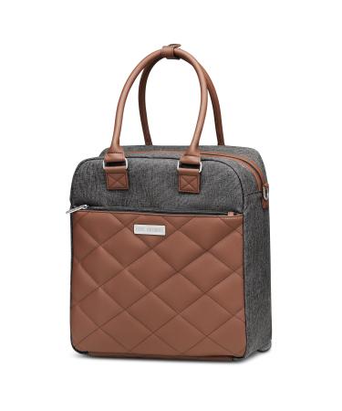 ABC Design diaper bag Explore - 2in1 baby diaper bag and diaper backpack - casual baby bag with diaper pad and bottle holder asphalt