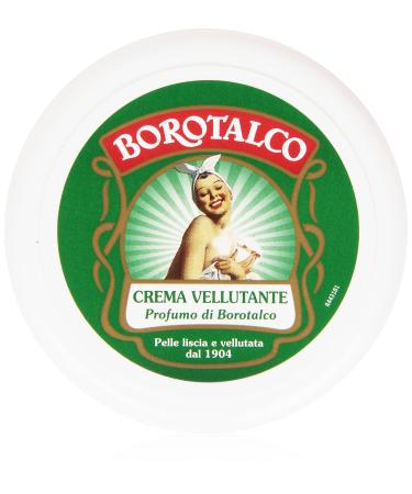 Moisturizing velvety body cream scent of Borotalco 150 ml 150 ml (1 pack)