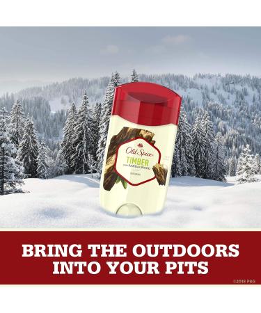 Old Spice Timber Deodorant for Men - Aluminum Free, Sandalwood Scent - 3 oz (Pack of 3) - Buy Online on SooperMarket.com