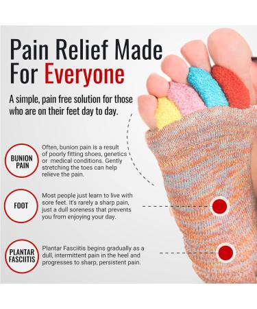 Original Foot Alignment Socks - Unisex Adult - Modern Light Gray - Size M - Buy Online on SooperMarket.com