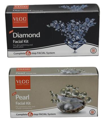 Buy VLCC Diamond & Pearl Facial Kit Combo - Global Shipping Available - Buy Online on SooperMarket.com