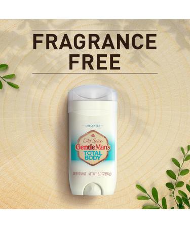 Old Spice Whole Body Deodorant for Men Total Body Deodorant Unscented Aluminum Free Deodorant Stick for 24/7 Freshness // Dermatologist Tested Whole Body Deodorant 3.0 oz - Buy Online on SooperMarket.com